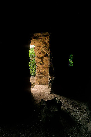 Calakmul - Structure 3, covered passageway