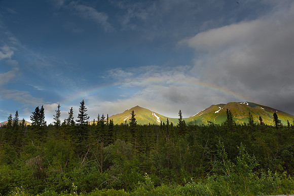Rainbow on Richardson Hwy, MV72