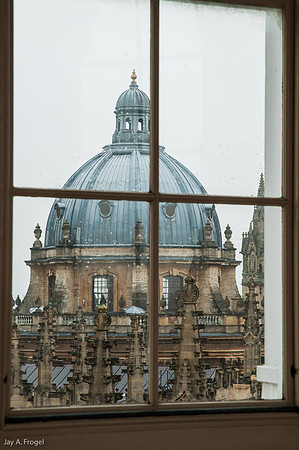 View over Oxford from Sheldonian Cupola