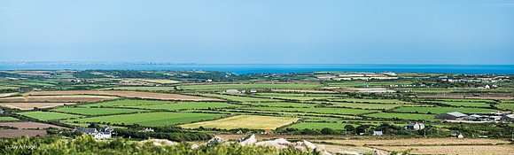 East from Carn Brea