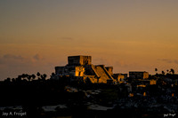 Tulum: El Castillo at Sunset
