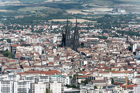 View of  Cathedral of Notre Dame, Clermont Ferrond