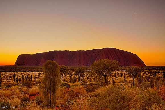 Sunset, Uluru