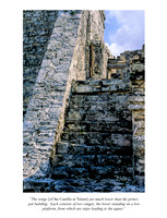 Tulum: El Castillo, Stairs to the South