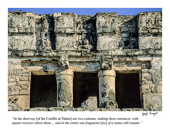 Tulum:  El Castillo - Structure on the Top