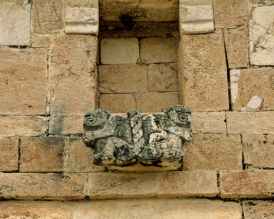 Uxmal - Nunnery Quadrangle, N. bldg, Jaguar