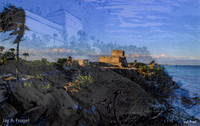 Tulum: El Castillo and the Ocean