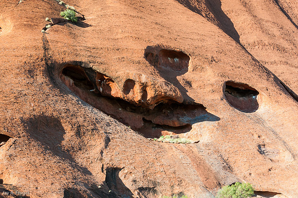 "I feel a bit cockeyed today" - Uluru