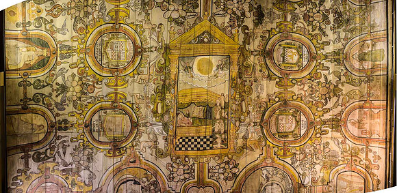 St. Mary's Chapel, Painted Ceiling 1636