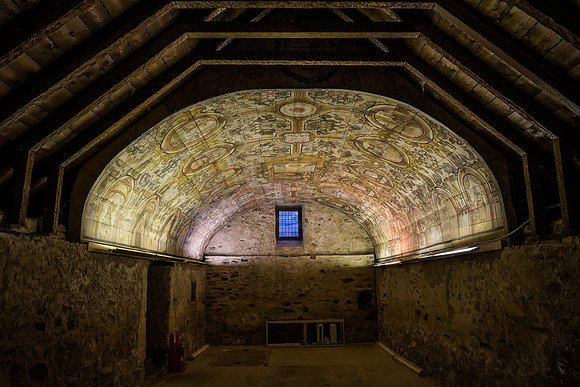 St. Mary's Chapel, Painted Ceiling 1636
