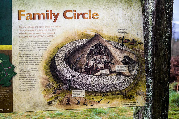 Pictish Ring Fort, Allean Forrest