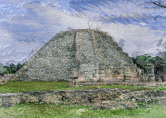 Mayapan - Pyramid