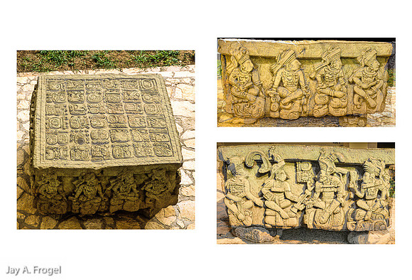 Copan - Altar Q, top