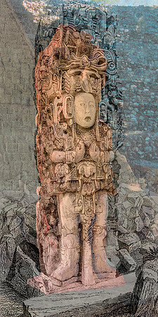Copan - Stela M, front
