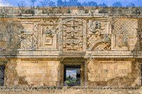 Uxmal - Nunnery, W bldg, detail