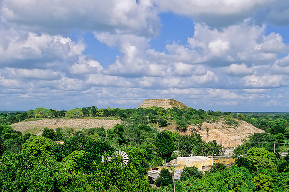 Itzamatul  -   view of Izamal from top of Itzmatul