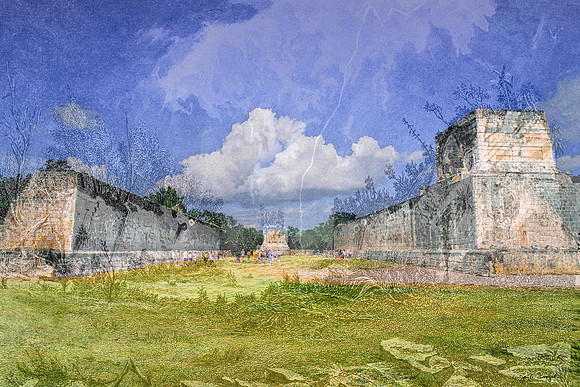 Chichen Itza  -   Ball Court