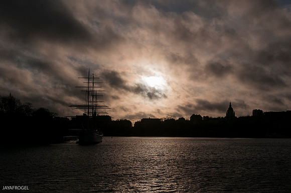 Noon in Stockholm