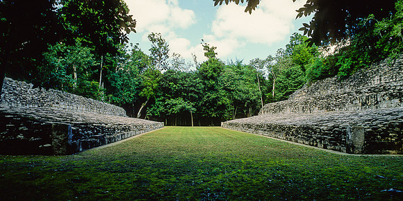 Becan  - Ball Court