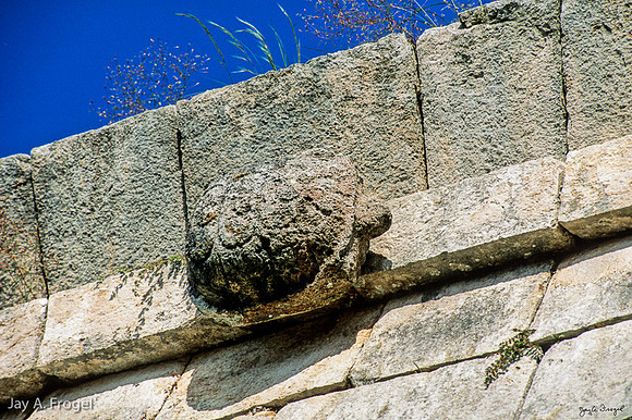 Uxmal - House of Turtles, detail