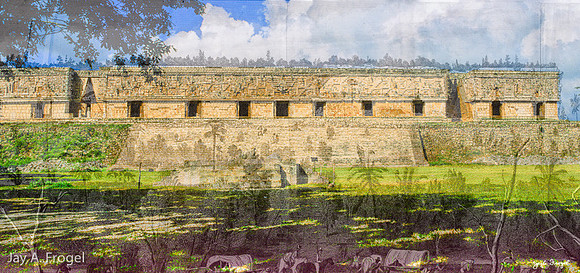 Uxmal - House of Gov. Jaguar Throne