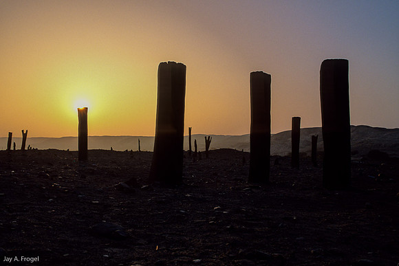 Cahuachi, Sunset
