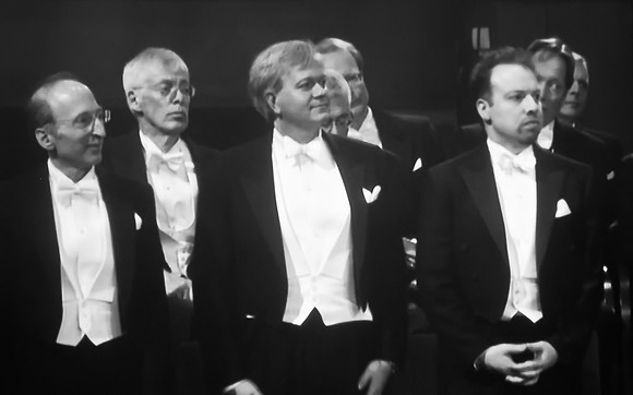 Saul, Brian, and Adam - the three Physics Nobelists