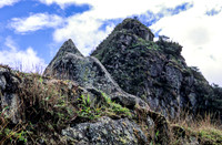 Macchu Pichu - Rocks Shaped to the Background