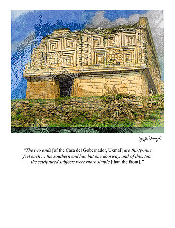 Uxmal - House of Gov. S side