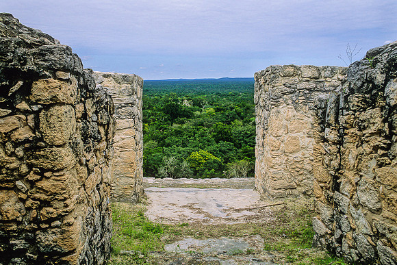 Calakmul   - Structure 2 - View from top
