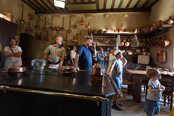 Elena, Gerado, Sebastian, Chateau de Roquetaillade