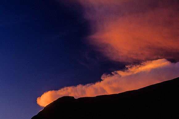 Sunset, Golden Gate Nat'l Park, South Africa