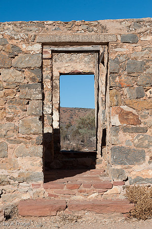 Ruined building, Kanyaka Homestead
