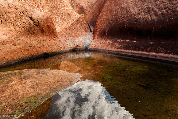 Mutitjulu - A sacred waterhole at base of Uluru
