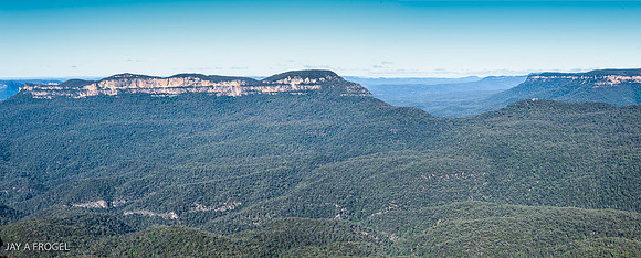 The Blue Mountains From Echo Point