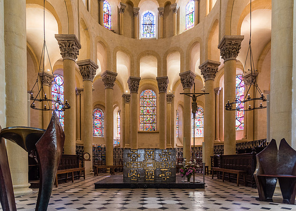 Basilique Notre Dame du Port, Clermont Ferrand