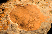 Ripple rock left by Inturrkunya, the Carpet Snake, Dreaming