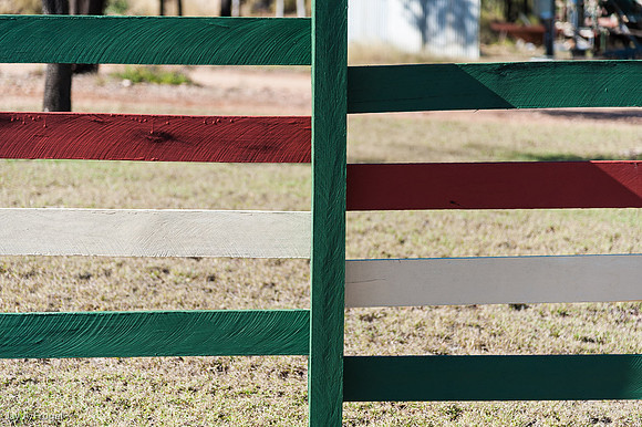 Fence at Miners' Heritage, Rubyvale