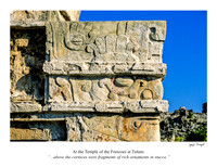 Tulum: Temple of the Frescoes, Detail