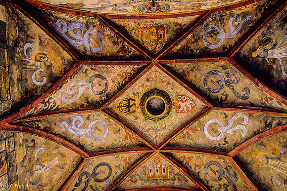 Roof of Tower, E. side of Charles Bridge, Prague