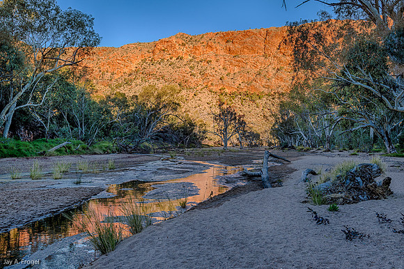 Ghost Gums, Sunset