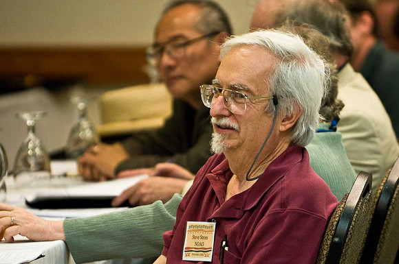 Steve with Frank Shu in background