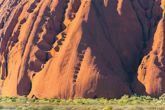 Morning light on Uluru - 2