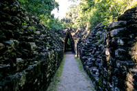Becan - Passageway with corbelled arches