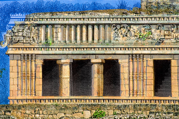Sayil  -   Palace - south west corner